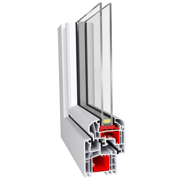 Plastové okná Mahagon